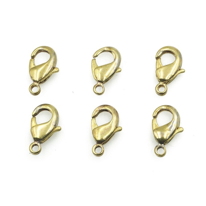 Broche 12x6mm de laton