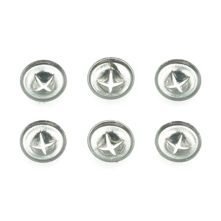 Terminal 3mm de acero inoxidable para collar y pulsera