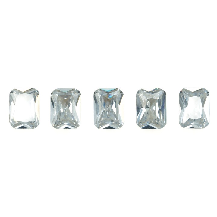 Zirconia 10x7mm Octagon