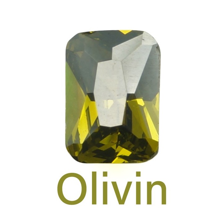 Zirconia 10x8mm Octagon