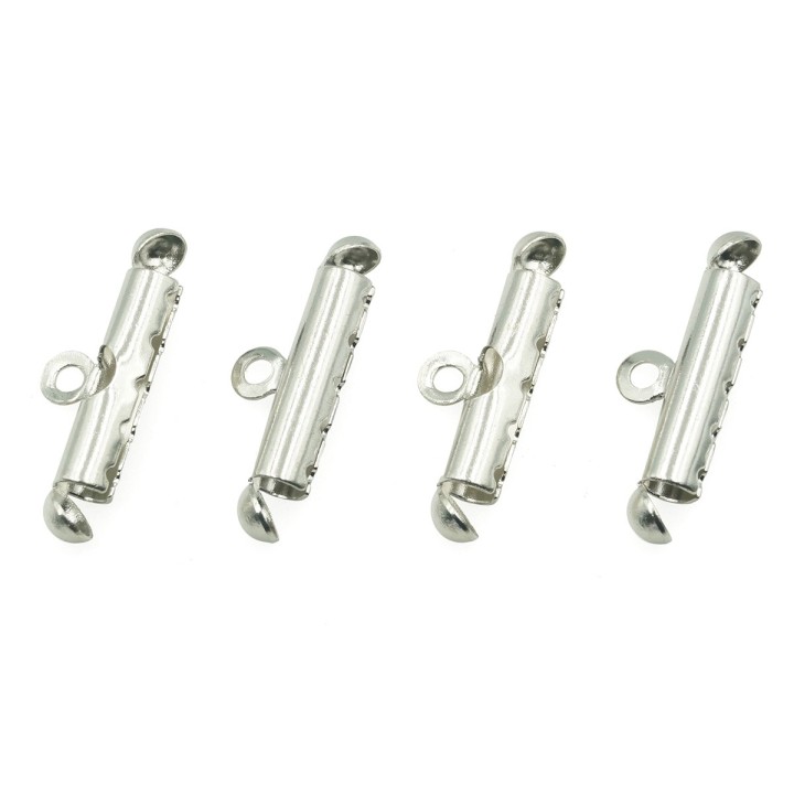 Terminal 16x3mm de laton para collar y pulsera