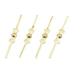 Terminal 13mm de laton para collar y pulsera