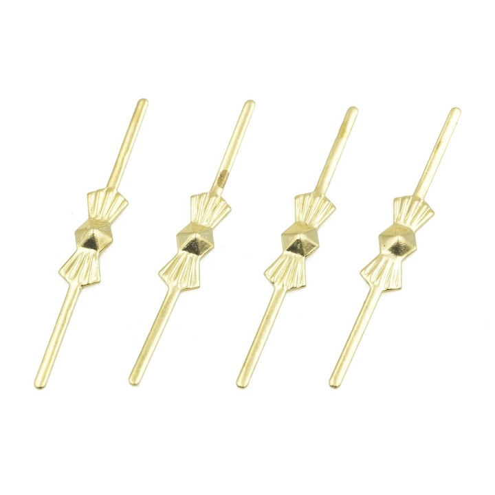 Terminal 13mm de laton para collar y pulsera