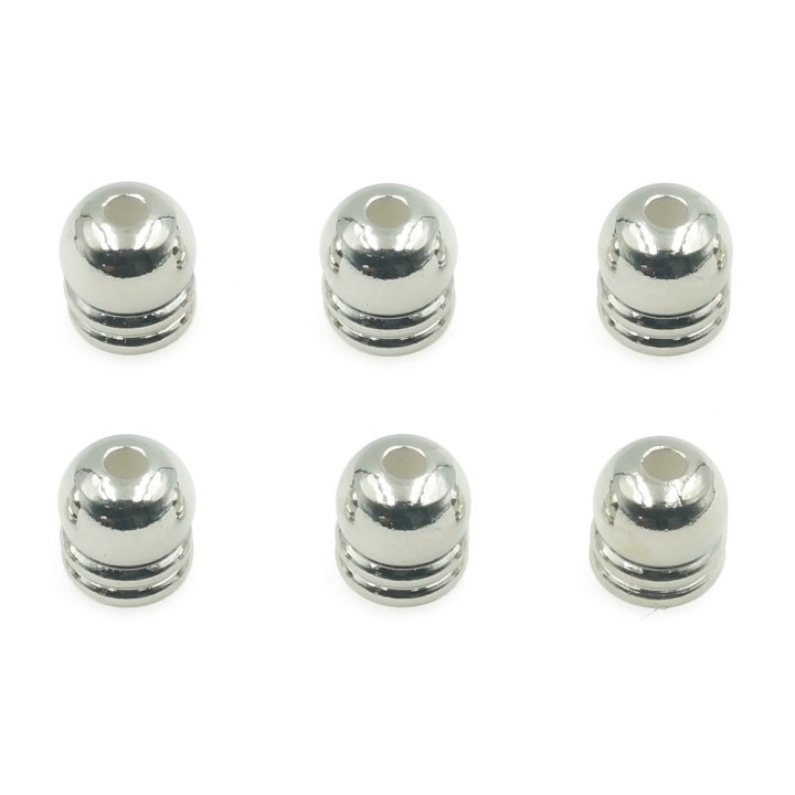 Terminal 5x6mm de laton para collar y pulsera irp