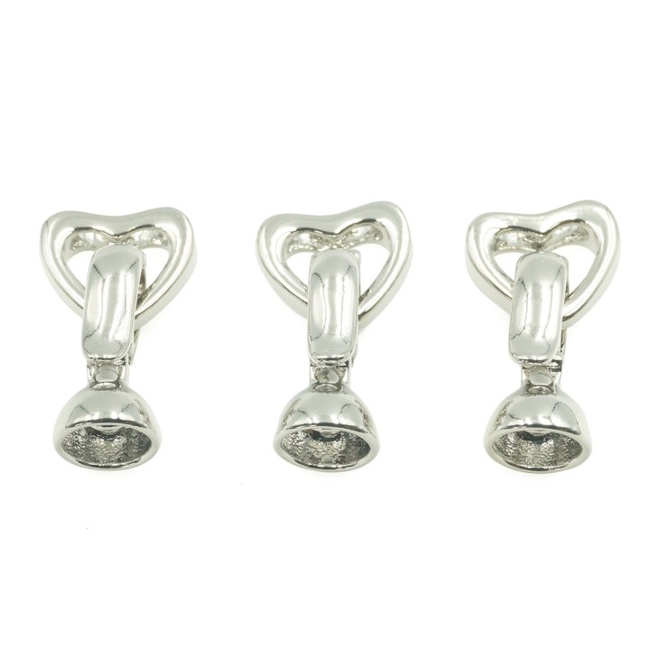 Terminal 17x8mm 2pz de laton para collar y pulsera irp
