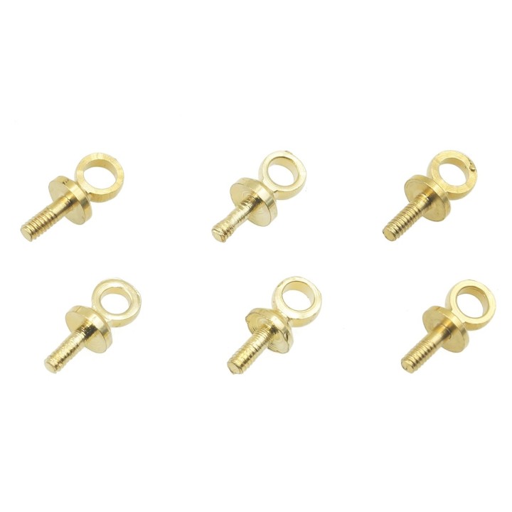 Terminal 7x3mm de laton para collar y pulsera igp