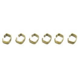 Terminal 7mm de laton para collar y pulsera