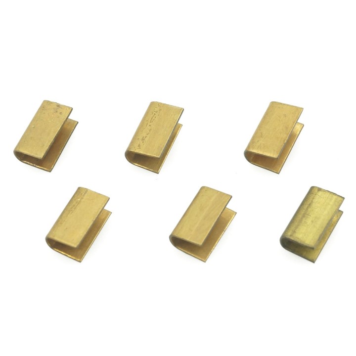 Terminal 7x4mm de laton para collar y pulsera