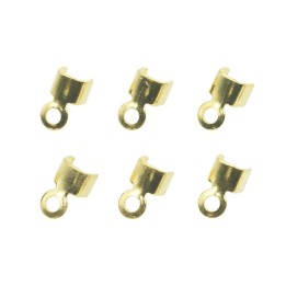 Terminal 5x3mm de laton para collar y pulsera igp