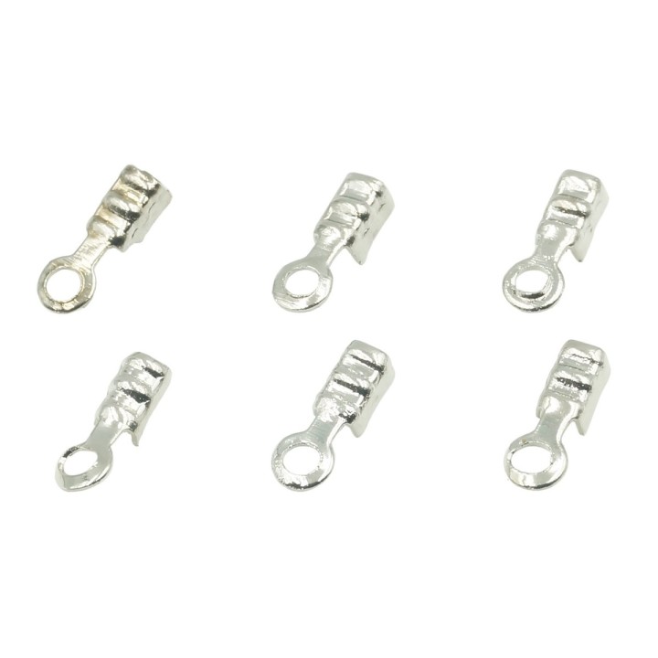 Terminal 8x2mm de acero para collar y pulsera irp