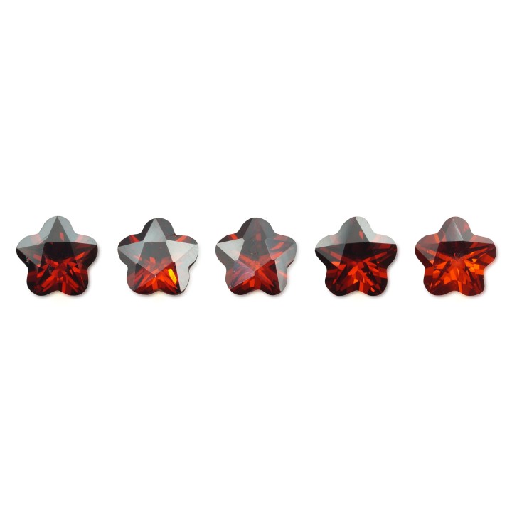 Zirconia 3mm Flor 5 Petalos