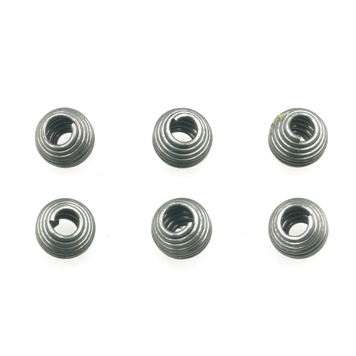 Terminal 4mm para collar y pulsera acero
