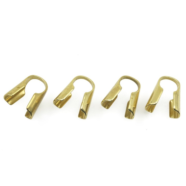 Terminal 10x5 de laton para collar y pulsera