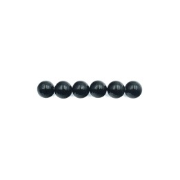 Perla con nudo 8mm de vidrio para collar pulsera y aretes