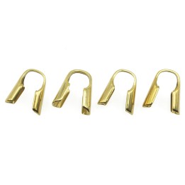 Terminal 10x4mm de laton para collar y pulsera igp