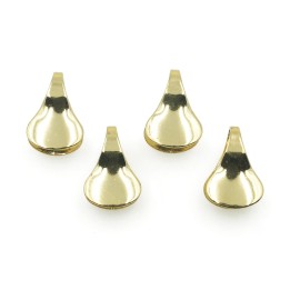 Terminal 10x6mm de laton para collar y pulsera plana igp