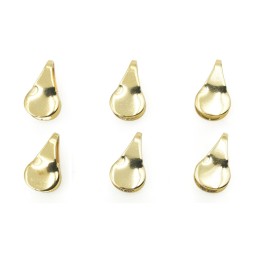 Terminal 4mm de laton para collar y pulsera igp