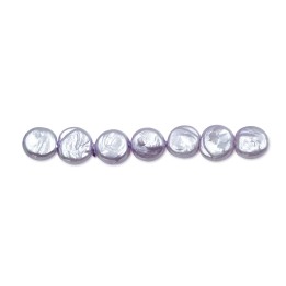 Perla grabada redonda 8mm de vidrio para collar pulsera y aretes