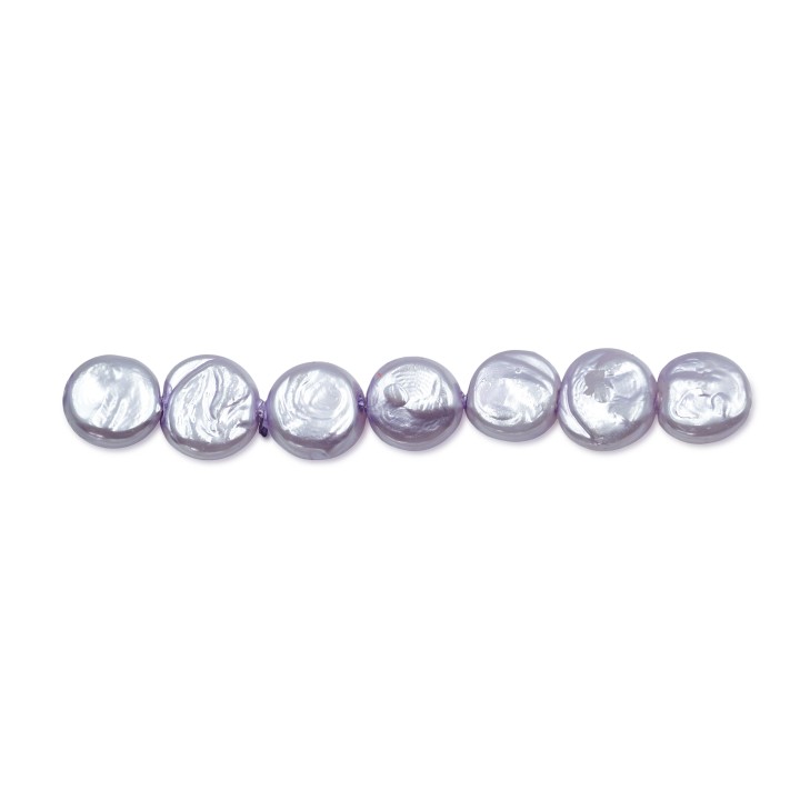 Perla grabada redonda 8mm de vidrio para collar pulsera y aretes