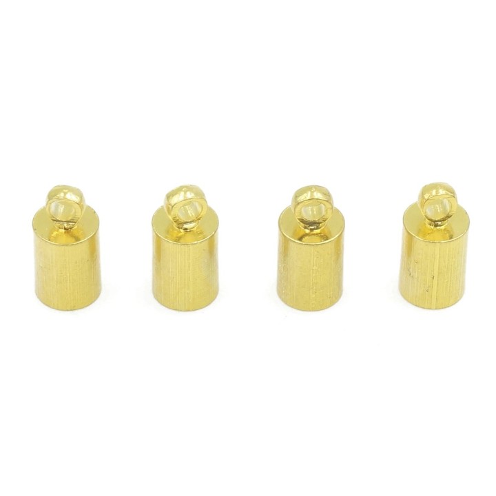 Terminal 10mm de laton para collar y pulsera igp