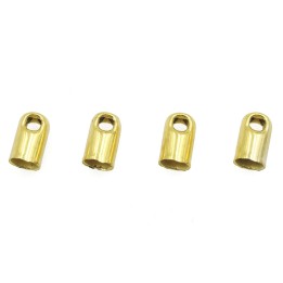 Terminal 3mm de laton para collar y pulsera igp