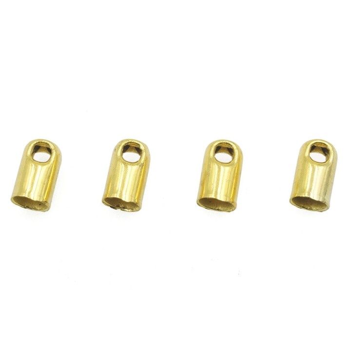 Terminal 3mm de laton para collar y pulsera igp