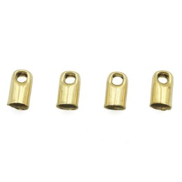 Terminal 3mm de laton para collar y pulsera