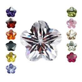 Zirconia 10mm Flor 5 Petalos