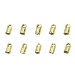 Terminal 1.2mm de laton para collar y pulsera