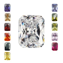 Zirconia 10x8mm Octagon