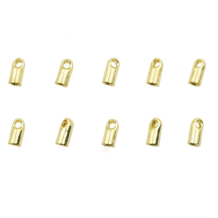 Terminal 1mm de laton para collar y pulsera igp